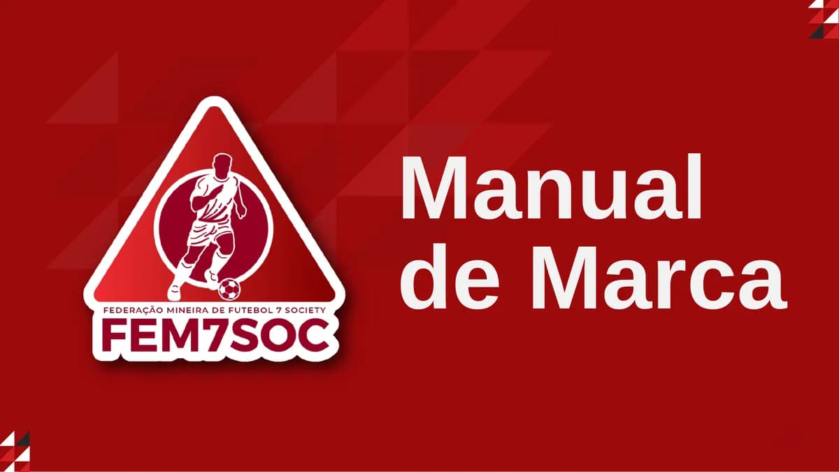 FEM7SOC — Prévia do Manual de Marca 1